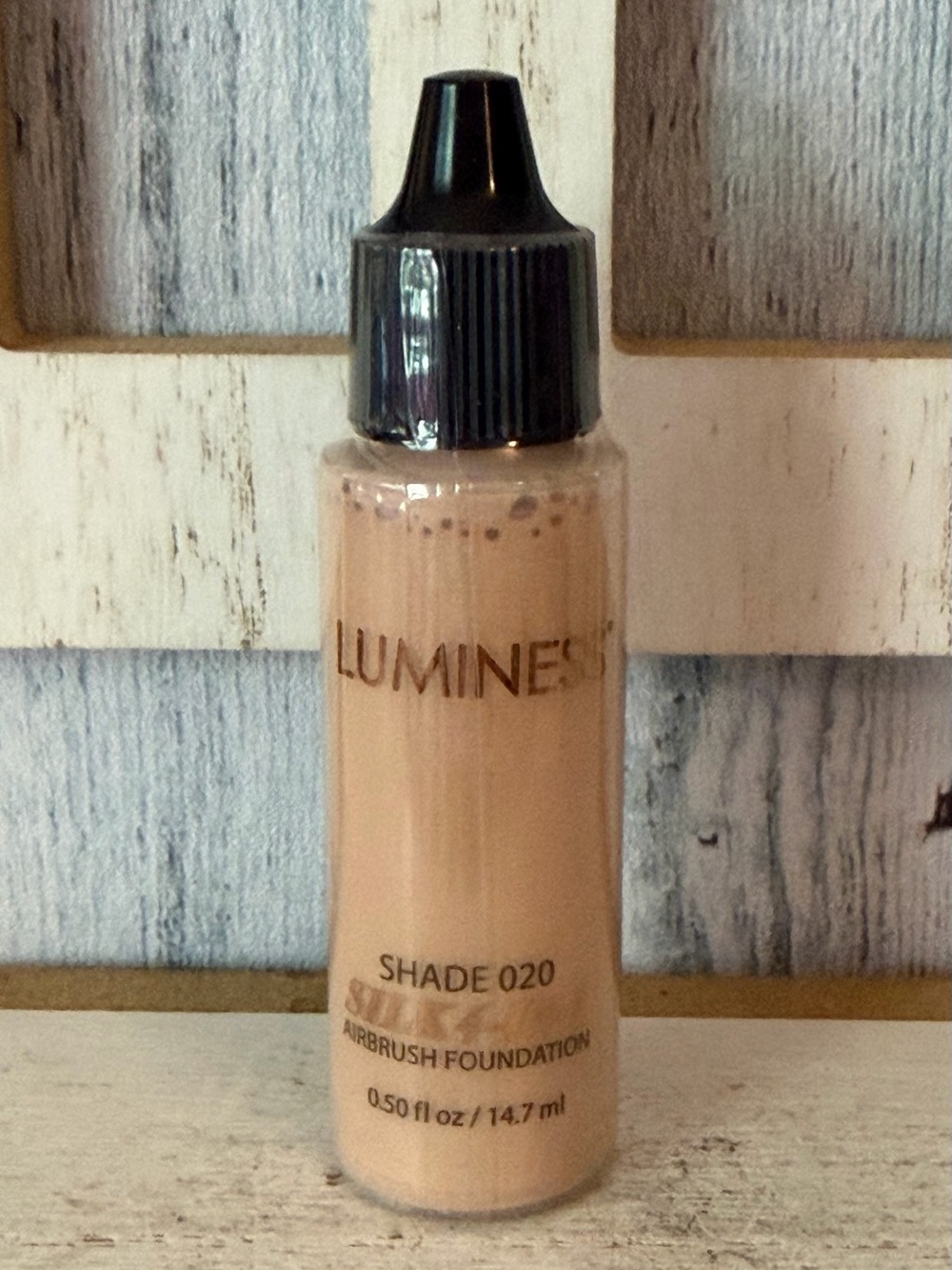 LUMINESS Shade 020 Silk 4 in 1 Airbrush Foundation New Sealed 0.50oz